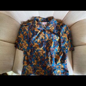 Emmy Designs Sweden Fall blouse size 4